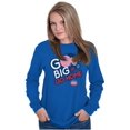 thumbnail image 4 of Dubble Bubble Go Big Or Go Home Logo Long Sleeve TShirt Men Women Brisco Brands M, 4 of 6