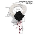 thumbnail image 2 of ZLight -Red Necklace, Halloween Necklace In -Red Style. Durable Sturdy, Clean, Oxidation-Resistant. Perfect 6642K2 01, 2 of 4