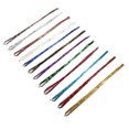 thumbnail image 1 of Hilo De Pelo Trenzado Colorido, Colores Brillantes, 12 Piezas De Hilo Para Envolver El Cabello, Multifuncional De Alta Resistencia Con Ganchillo Para Trenzado De Rastas, 1 of 7