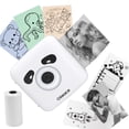 thumbnail image 2 of Portable Thermal Printer TP6S for iPhone and Android Phone, 300DPI Wireless Bluetooth Small Thermal Inkless Mini Sticker Printer for Pictures, Travel, Label, DIY, Kids Gifts, 2 of 13