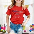 thumbnail image 2 of Chemise Filles Tenues Taille 5 Enfants la R.I.P T-Shirt Décontracté Imprimé à Manches Courtes, 2 of 4
