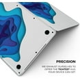 thumbnail image 6 of DesignSkinz 3D Blue Abstract Paper Cuts V2 Full-Body Skin Decal Wrap Cover for MacBook Air 13" M1 (A2337), 6 of 9