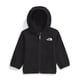 thumbnail image 1 of Sudadera con capucha THE NORTH FACE Baby Glacier con cierre completo de 18 meses - Negra, 1 of 3