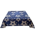 thumbnail image 3 of Sábana plana con estampado de estrellas – Sábana de poliéster suave, transpirable y que no da sensación de bochorno, no se adhiere al pelo de las mascotas, fácil de limpiar, ideal para dormit, 3 of 4