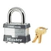 Master Lock 1KA2126 1.75 4 Pin Tumbler Steel Padlock