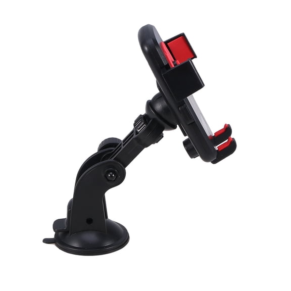 WRISTBIQUE Red Cup Car Phone Mount Holder Bracket for Smartphones, 1 Pack, Secure Dashboard or Windshield Grip