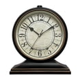 thumbnail image 1 of simhoa Horloge de Table Design Rétro Précis Sans Tic-Tac pour Salon Chambre Famille Noir, 1 of 8