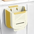 thumbnail image 6 of Lenkho Wall‑Mounted Hanging Trash Can for Kitchen, No Drill Foldable Plastic Garbage Bin with Handle, Under‑Cabinet Waste Container for Food Scraps and Household Waste, 6 of 6