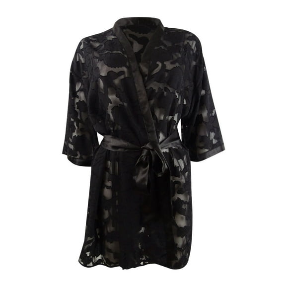 Flora by Flora Nikrooz Women's Brielle Jacquard Wrap Robe