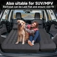 thumbnail image 2 of Back Seat Car Air Mattress: Inflatable SUV Camping Bed for Truck Van, Thickened Double-Sided Flocking Travel Sleeping Pad with Pump 2 Pillows, 2 of 2