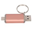 thumbnail image 5 of Unidad flash USB con llavero Metal U Disco Impermeable Alta velocidad 3.0 Tipo C Micro USB 3 en 1 128 GB, 5 of 5