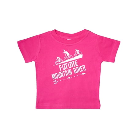 

Inktastic Future Mountain Biker Biking Gift Baby Boy or Baby Girl T-Shirt
