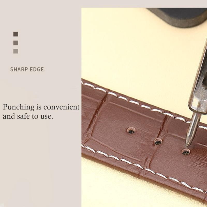 ANXPTIME Hollow Hole Punching Tool Round Hole Puncher For Leatherworking