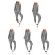thumbnail image 2 of Minnieouse Pijama largo para mujer, ropa de dormir, traje de ocio, pantalones de estilo sencillo lavables, ropa para el hogar, ropa de descanso de manga conjuntos de ropa Gris XXL Minnieouse AP019046-05, 2 of 6