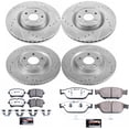 thumbnail image 3 of PowerStop Front and Rear Z26 Street Warrior Carbon-Fiber Ceramic Brake Pad and Drilled and Slotted Rotor Kit Fits: AUDI Select Models K6132-26, 3 of 9