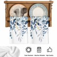 thumbnail image 5 of Navy Blue Eucalyptus Kitchen Towels Set of 1, Watercolor Spring Weeping Botanical Absorbent Dish Towels for Kitchen, Microfiber Hand Towel, Quick Drying Tea Towel for Cleaning Decorative Dishcloths, 5 of 7
