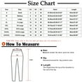 thumbnail image 3 of up to 60% off Gifts Usmixi Womens Plus Size Trousers Fashion Irregular Button Straight Cotton Linen Long Pants Elastic Waist Solid Wide Leg Pocket Pants with Drawstring Coffee l, 3 of 5