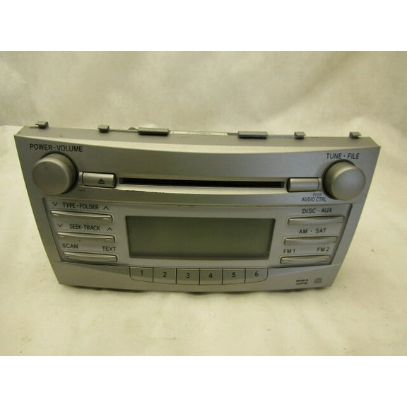 Pre-Owned 2010 2011 Toyota Camry AM FM CD Radio Receiver OEM LKQ - Verify Specific Vehicle Fitment In Description - (Good)