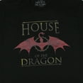 thumbnail image 3 of Game of Thrones Mens' House Of The Dragon Original Series Logo T-Shirt, 3 of 6