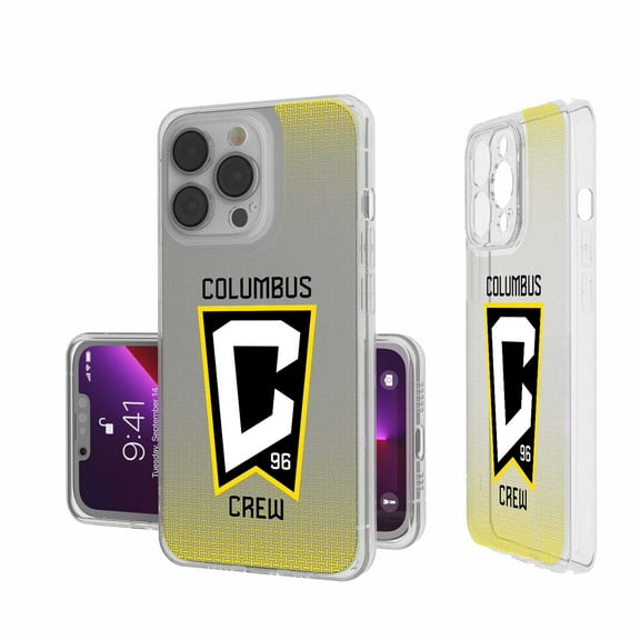 Keyscaper Columbus Crew Linen Logo iPhone Clear Case
