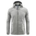 thumbnail image 1 of Veste Imperméable Imperméable pour Hommes Brnmxoke Imperméable Léger 2023 Imperméable avec Capuche pour Golf Randonnée Veste Coupe-Vent Extérieur, 1 of 4