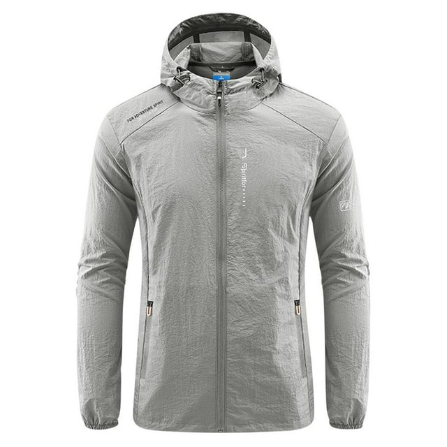 Veste Imperméable Imperméable pour Hommes Brnmxoke Imperméable Léger 2023 Imperméable avec Capuche pour Golf Randonnée Veste Coupe-Vent Extérieur