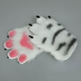 thumbnail image 2 of HeroNeo Women Winter Gloves Cartoon Tiger Paw Shape Warm Thicken Gloves Knit Mittens Furry Cuff Gloves for Girlfriend Presents, 2 of 10
