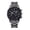 Black, variant on Fsqjgq Quartz Watches for Men with Stainless Steel Mesh Expansion Band Digital Analog Watch