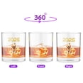thumbnail image 2 of Happy New Year Goldendoodle Welcome 2025 Balloon Firework Party 11oz Whiskey Glass Mug Doodle Dog Lover Gifts Idea Whiskey Cocktail Glasses Cup - 01014, 2 of 5