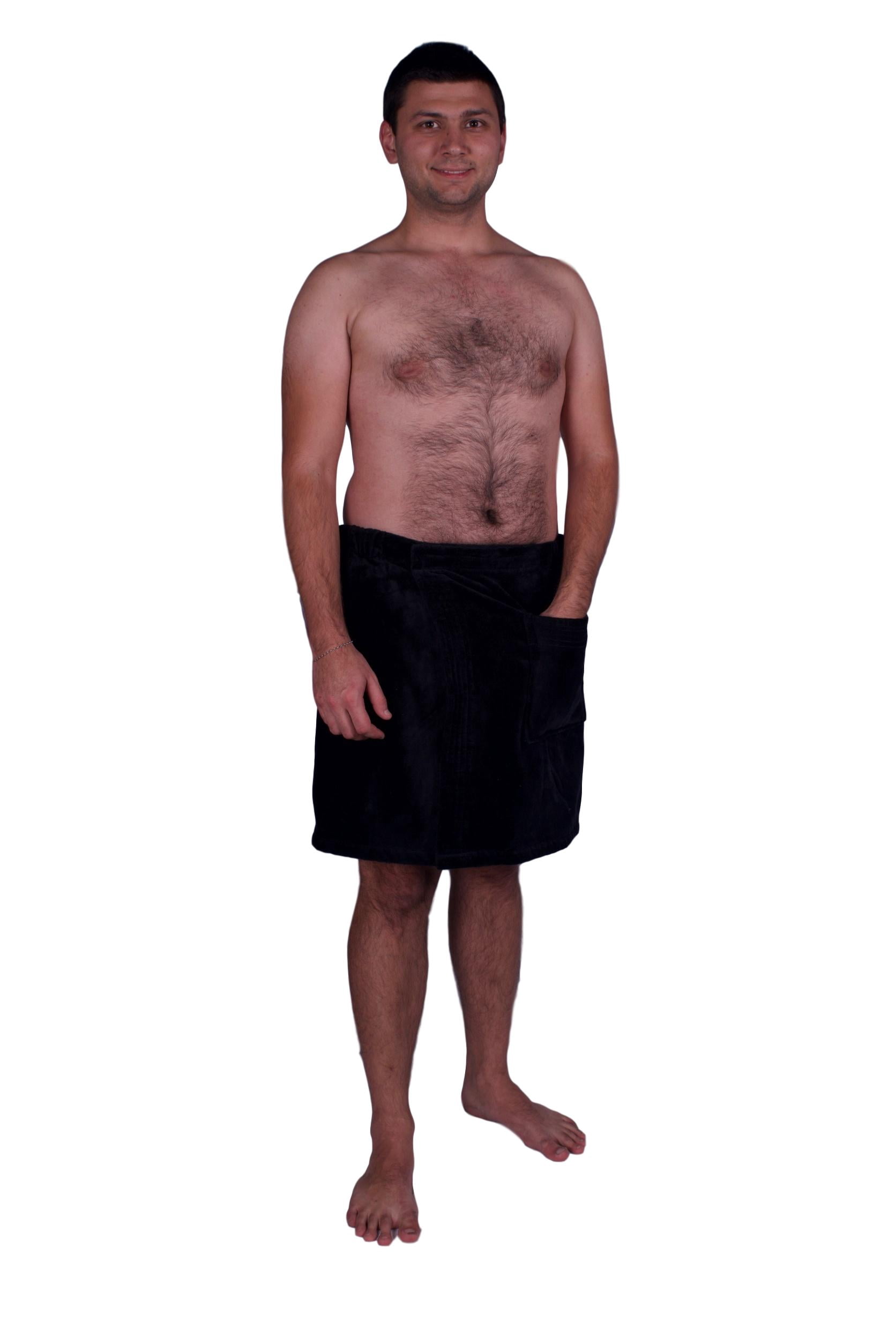 velcro towel wrap for men