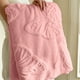 thumbnail image 4 of Color Style Taffeta Comfortable Fleece Blanket Sofa Leisure Throw Blanket, 4 of 6