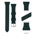 thumbnail image 4 of Quick Release Adjustable Silicone Watch Strap ForGTS 4, 20mm Replacement Sport Watch Band For Wide Lugs Watch With Size Adjustable And Stylish Design, 4 of 8