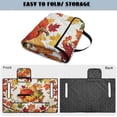 thumbnail image 5 of COEQINE Golf Cart Seat Covers Blanket, Travel Sports Cart Seat Cushion Covers for 2 Person Seats Club Car, Universal Golf Accessories for Autumn Decor, Fall Harvest Pumpkin Maple Leaf, 5 of 8