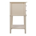 thumbnail image 6 of Pemberley Row Solid Wood Beige Nightstand Rectangular 28" x 22" x 16" Assembled, 6 of 7