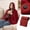 Wine, variant on New Cordless Heated Shawl Wraps with Zipper,USB Wearable Heating Blanket Poncho with Hood,Portable Heated Blanket Shawl with 3 Heat Settings & Fast Heating,Home Outdoor Office,Winter Gift