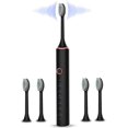 thumbnail image 1 of Cepillo de dientes sónico USB para adultos, recargable y apto para viajes, con potencia blanqueadora, 6 modos, temporizador de 2 minutos, 1 of 6