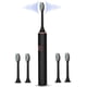 thumbnail image 1 of Cepillo de dientes eléctrico Rawiri para adultos, cepillo de dientes sónico blanqueador con cabezales de cepillo, 6 modos de limpieza, temporizador inteligente de 2 minutos, cepillo de dientes de, 1 of 6