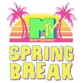 thumbnail image 2 of Women's MTV Retro Spring Break  Graphic Tee White Large, 2 of 4