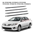 thumbnail image 4 of 7573012300, Noise Reduction Rainproof 4PCS Window Weatherstrip Seal  for  2009 To 2012, 4 of 8