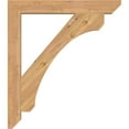 thumbnail image 3 of Ekena Millwork 3 1/2"W x 30"D x 34"H Legacy Slat Smooth Bracket, Western Red Cedar, 3 of 4