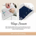 thumbnail image 2 of Creative Macrames Board Handcraft Knitting String Grided Boards Mat DIY Woolen, 2 of 5