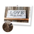 thumbnail image 1 of Love Always Trusts - Premium Diamond Painting Kit, 1 of 5
