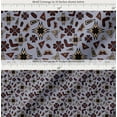 thumbnail image 2 of Soimoi Cotton Voile Fabric Flower Artistic Printed Craft Fabric by The Yard 42 Inch Wide, 2 of 7
