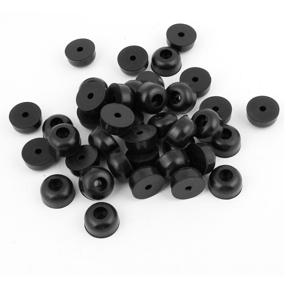 40Pcs Rubber Furniture Feet Washer Pad Covers Bumpers 0.75''X0.4