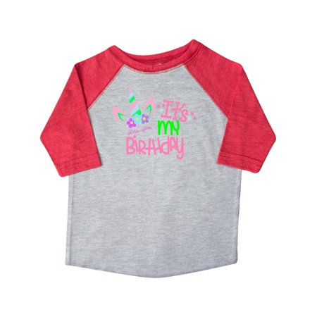 

Inktastic It s my Birthday Unicorn Gift Toddler Boy or Toddler Girl T-Shirt