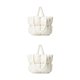 thumbnail image 2 of Bolso de asas de nylon Jumpingount 2Conjunto Blanco, 2 of 6