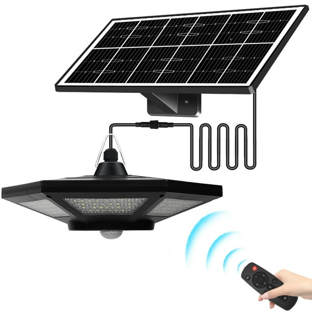 HZEWLS LED Solar Human Body Sensor Light Dimmable Induction Night Light