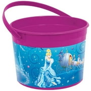 Cinderella 'Sparkle' Plastic Favor Container (1ct)