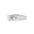 thumbnail image 3 of Rachel Koen 1.35Cttw Round Cut Diamond Engagement Ring 14K White Gold Size 5.75, 3 of 6