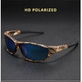 thumbnail image 3 of Polarized Night Vision Sunglasses Night Driving Glasses for Men Women Anti Glare Wraparound Sun Glasses ﻿,color 6, 3 of 8